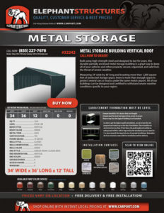 34x36-Metal-Storage-Building-PID32242-1ANX-TH 34x36 Metal Storage Building