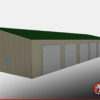 36x81 Steel Garage Drive Through 2