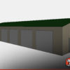 36x81 Steel Garage Drive Through 3