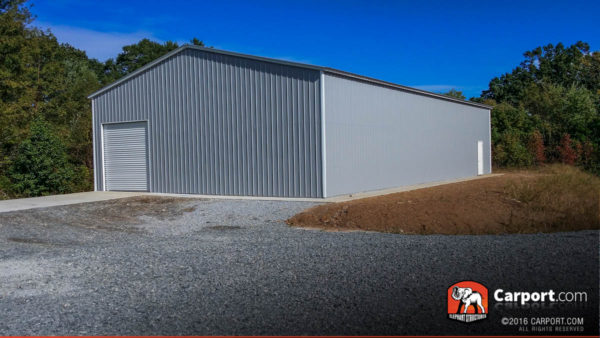 40x80 Metal Building with Commercial Frame