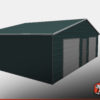 Strong Steel Garage with Boxed Eave Roof 30' x 21' - Image 2